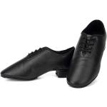 Zapatos negros de ante de tacón talla 39 para mujer 