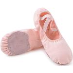 Zapatos de ballet rosas de piel rebajados talla 37,5 para mujer 