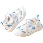 Patucos azules de goma de verano informales talla 19 para bebé 