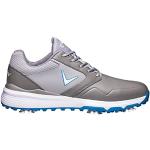 Zapatillas grises de cuero de golf con shock absorber Callaway talla 40,5 para hombre 