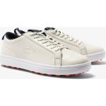 Zapatillas blancas de sintético de golf formales cocodrilo Lacoste talla 43 para hombre 