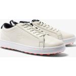 Zapatillas blancas de sintético de golf formales cocodrilo Lacoste talla 44 para hombre 