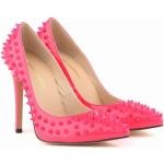 Zapatos lacados rojos de sintético de primavera con tacón más de 9cm formales para mujer 