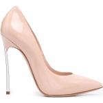 Zapatos rosas de cuero de tacón con logo Casadei talla 38 para mujer 