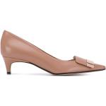 Zapatos rosas de cuero de tacón SERGIO ROSSI talla 39 para mujer 