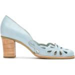 Zapatos azules celeste de cuero de tacón Sarah Chofakian talla 39 para mujer 