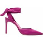 Zapatos rosas de cuero de tacón rebajados con logo SCHUTZ talla 38 para mujer 