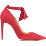 Zapatos rojos de ante de tacón rebajados con tacón más de 9cm con logo Alexandre Birman talla 41 para mujer 