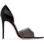 Zapatos negros de goma de tacón con tacón más de 9cm GIANVITO ROSSI talla 42 para mujer 