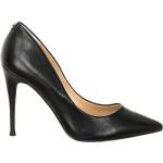Zapatos negros de sintético de tacón con tacón más de 9cm con logo Guess para mujer 