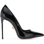Zapatos negros de cuero de tacón LE SILLA talla 42 para mujer 