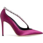 Zapatos rosas de cuero de tacón rebajados con logo GIUSEPPE ZANOTTI talla 37 para mujer 