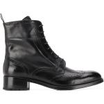 Zapatos negros de goma de tacón rebajados con logo talla 42 para mujer 