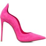 Zapatos rosas de ante de tacón rebajados LE SILLA talla 39 para mujer 