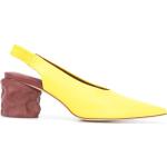 Zapatos amarillos de cuero de tacón con logo Camper CAMPERLAB talla 39 para mujer 