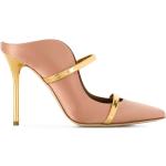 Zapatos dorados de cuero de tacón Malone Souliers talla 42 para mujer 