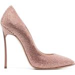 Zapatos rosas de piel de tacón rebajados Casadei talla 39 para mujer 
