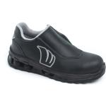 Zapatos negros de trabajo con elástico formales talla 41 norma S2 