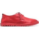 Zapatos rojos de goma con puntera redonda rebajados con cordones formales MARSÈLL talla 38,5 para mujer 