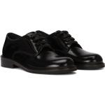 Zapatos negros de goma con puntera redonda con cordones formales con logo Dolce & Gabbana talla 37 para mujer 