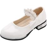 Sandalias blancas de tiras de primavera con velcro de punta abierta informales con flecos talla 35 para mujer 