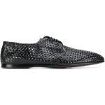 Zapatos negros de cuero con cordones con cordones formales Dolce & Gabbana talla 39 para hombre 