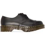 Zapatos negros de goma con puntera redonda con cordones formales Dr. Martens para hombre 