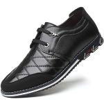 Zapatos negros de goma con cordones con cordones formales talla 38,5 para hombre 