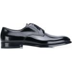 Zapatos negros de goma con cordones con cordones formales con logo Doucal´s talla 39 para hombre 