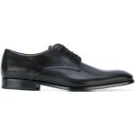 Zapatos derby negros de goma formales Armani Giorgio Armani para hombre 