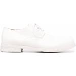 Zapatos blancos de goma con puntera redonda con cordones formales con logo MARSÈLL talla 39 para hombre 