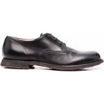Zapatos negros de goma con puntera redonda rebajados con cordones formales con logo PREMIATA talla 41,5 para hombre 