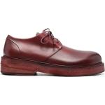 Zapatos rojos de goma con puntera redonda con cordones formales MARSÈLL talla 42 para hombre 