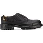 Zapatos negros de goma con puntera redonda con cordones formales Dolce & Gabbana talla 45 para hombre 