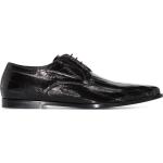 Zapatos negros de goma con cordones rebajados con cordones formales con logo Dolce & Gabbana talla 41 para hombre 