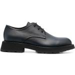 Zapatos negros de goma con puntera redonda rebajados con cordones formales con logo Alexander McQueen talla 39 para hombre 