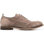 Zapatos grises de goma con punta cuadrada con cordones formales con logo OFFICINE CREATIVE ITALIA talla 45 para hombre 