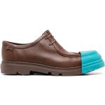 Zapatos marrones de goma con cordones con cordones formales con logo Camper talla 39 de materiales sostenibles para hombre 