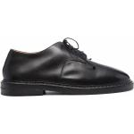 Zapatos negros de cuero con puntera redonda rebajados con cordones formales MARSÈLL talla 40,5 para hombre 