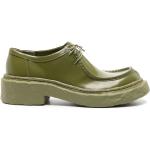 Zapatos verde militar de poliester con puntera redonda con cordones formales con logo Camper CAMPERLAB talla 39 de materiales sostenibles para mujer 
