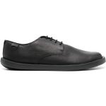Zapatos negros de goma con puntera redonda con cordones formales con logo Camper talla 39 para hombre 