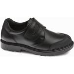Zapatos colegiales negros de cuero con velcro Pablosky talla 26 infantiles 