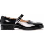 Zapatos negros de cuero sin cordones formales Maison Martin Margiela talla 39 para mujer 