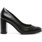 Zapatos negros de goma de tacón con tacón cuadrado con tacón de 7 a 9cm con logo Clarks talla 39 para mujer 
