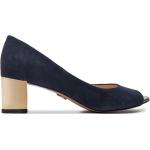 Zapatos azul marino de tacón Baldowski talla 35 para mujer 