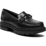 Zapatos negros de cuero de tacón rebajados Clarks talla 39 para mujer 