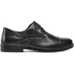 Zapatos negros de cuero rebajados formales IMAC talla 40 para hombre 