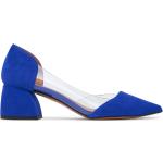 Zapatos azules de tacón rebajados R.Polański talla 35 para mujer 