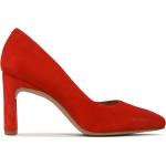 Zapatos rojos de piel de tacón rebajados Unisa talla 37 para mujer 