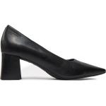 Zapatos negros de piel de tacón floreados Vagabond talla 42 para mujer 